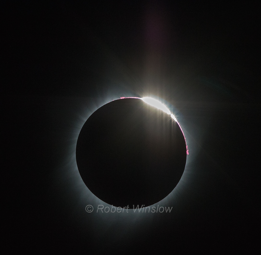 Total Solar Eclipse Diamond Ring 9921W1WM