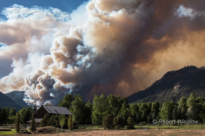 416 Wildfire, Durango, La Plata County, Colorado, USA, North America